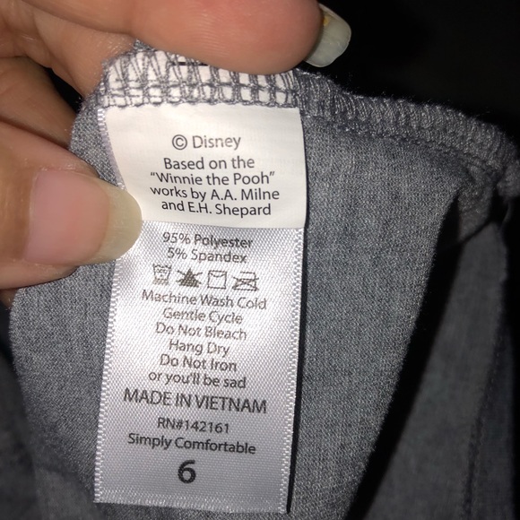 Lularoe Sloan Winnie the Pooh sleeve - size 6 - Picture 5 of 7